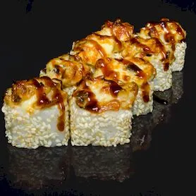 Запеченный с креветкой