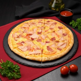 Пицца Чесночный цыплёнок