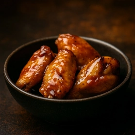Крылышки в сладком чили соусе 4шт