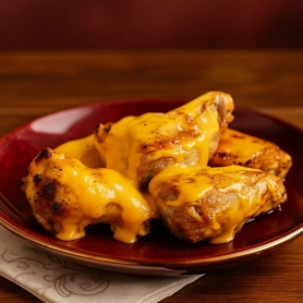 Крылья в сырном соусе