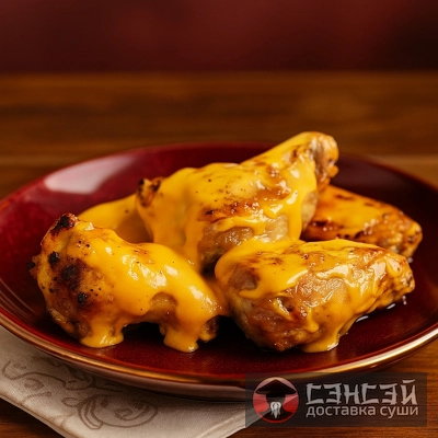 Крылья в сырном соусе